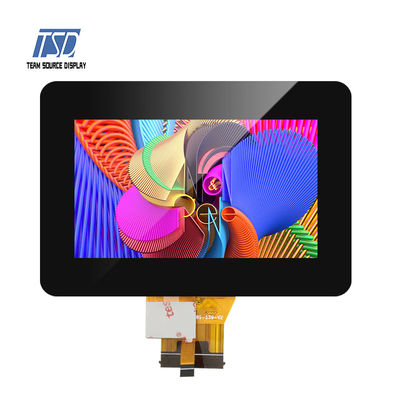 Pantalla LCD TFT IPS de grado automotriz 4.3 pulgadas 800x480 transmisiva\