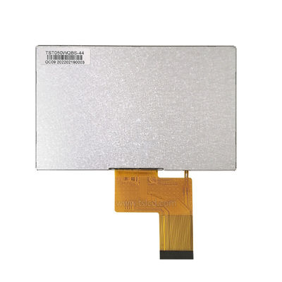 Exhibición horizontal del LCD de 5 pulgadas ST7252 IC 300nits para el dispositivo de la industria