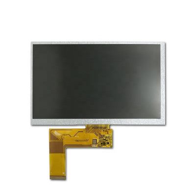 exhibición de 800x480 Rgb Lcd, 7 brillo del panel LCD 500 de la pulgada Cd/M2 antideslumbrante