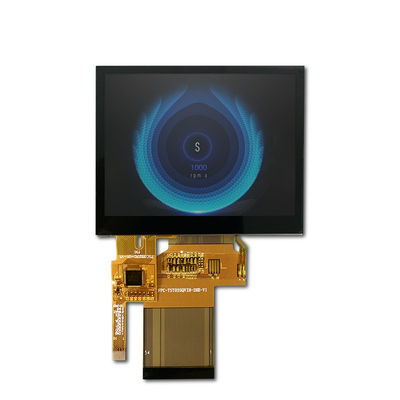 Exhibición del tacto de Pcap del interfaz del RGB, pantalla táctil capacitiva de 3,5 pulgadas
