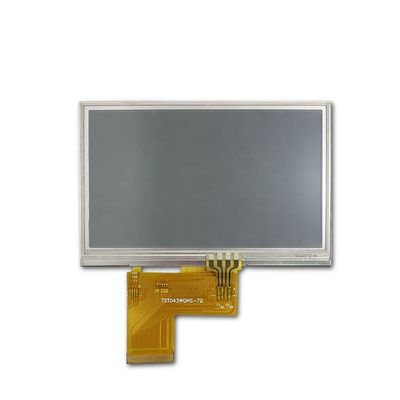RGB 24bit exhibición de Tft de 4,3 pulgadas, pantalla táctil resistente de 480x272 Tft