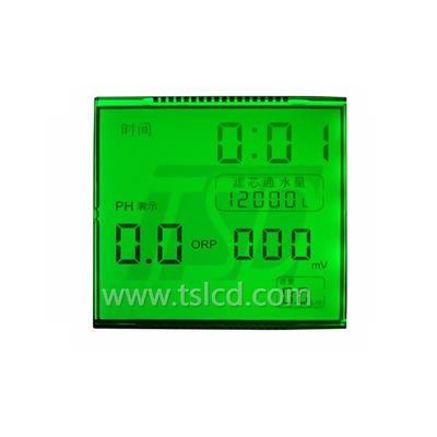 Radio pantalla LCD personalizada luz de fondo multicolor para la máquina contadora de dinero