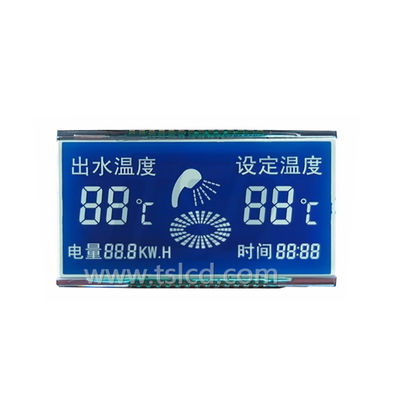 Pantalla LCD personalizada de alto contraste, pantalla LCD de 24 pines de bicicletas