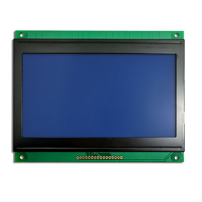 Módulo monocromático de la exhibición de pantalla LCD de 256x128 STN del gráfico positivo transmisivo azul de encargo de la MAZORCA