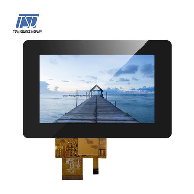 ILI5480 IC 500nits exhibición 800x480 de TFT LCD de 5 pulgadas con la pantalla de TFT LCD del interfaz de TTL