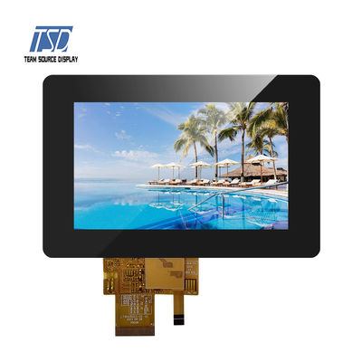 ILI5480 IC 500nits exhibición 800x480 de TFT LCD de 5 pulgadas con la pantalla de TFT LCD del interfaz de TTL