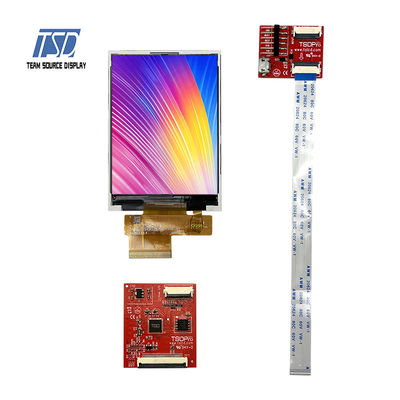 3,2 módulo 300nits TN transmisivo de la pulgada 240x320 ST7789V IC UART LCD