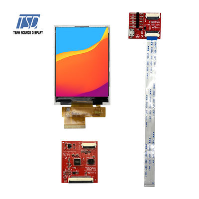 3,2 módulo 300nits TN transmisivo de la pulgada 240x320 ST7789V IC UART LCD