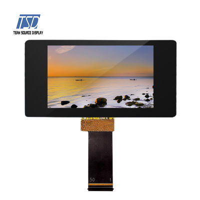 5 exhibición del interfaz IPS TFT LCD de la pulgada 800xRGBx480 RGB con tecnología negra de la máscara