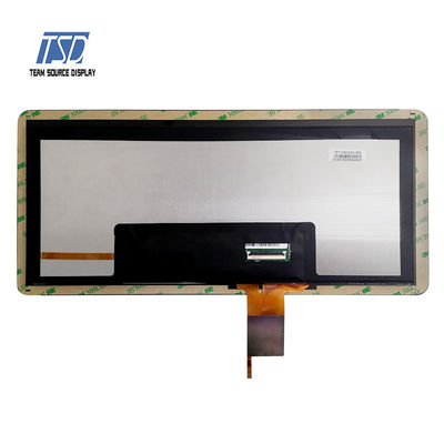 Exhibición 12,3 de TFT LCD del vidrio de la resolución IPS del tablero de instrumentos HDMI 1920x720 del coche” con PCAP