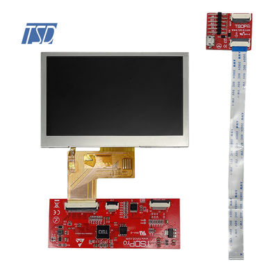 Pantalla táctil resistiva de 4,3' módulo LCD inteligente 480x320 con interfaz UART