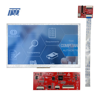 Solución en serie HMI 800x480 Pantalla táctil Smart LCD Modulo UART Interfaz 7'