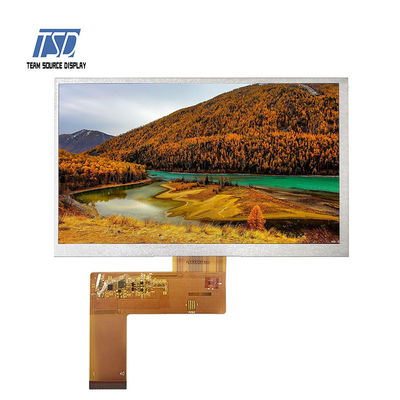 Módulo LCD TFT RGB de 7 pulgadas, 500 nits, 800x480 TN, PN: TST070WVBE-32