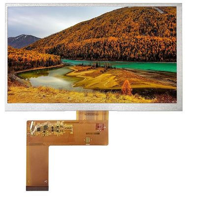 TSD con módulo de pantalla LCD TFT táctil capacitiva 7 pulgadas 500 liendres 800x480 RGB