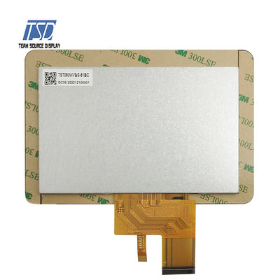 panel táctil TSD 5&quot; del interfaz 800nits CTP de 800x480 ST7262-G4-E IC RGB transmisivo