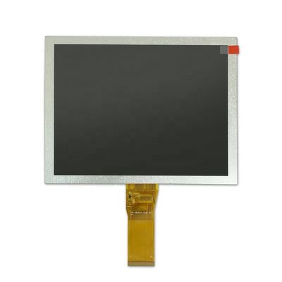 El panel LCD RGB-24bit de la pantalla de la pulgada 800x600 de las 12 8,0 interconecta 24LEDs para el uso industrial