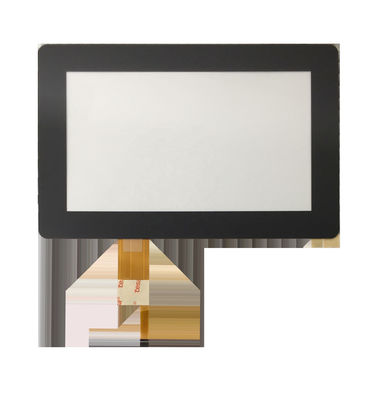 interfaz capacitivo de la pantalla táctil 7inch Coverglass 0.7m m I2C de 800x480 Tft