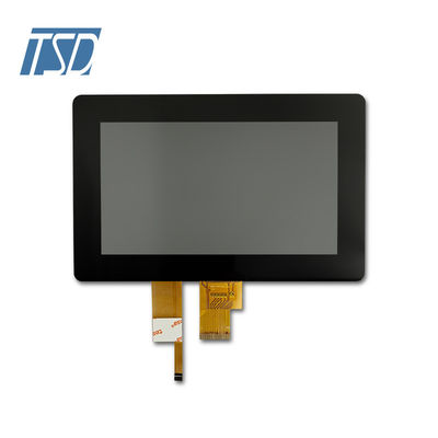 resolución 1024x600 módulo capacitivo de la pantalla del lcd del tft del panel táctil de 7 pulgadas