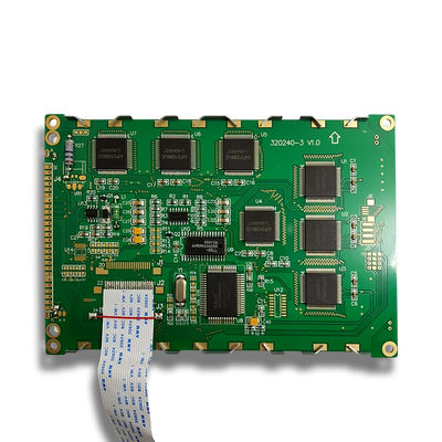 Monocromo del módulo 320x240dot del LCD de la MAZORCA del VA con el conductor RA8835
