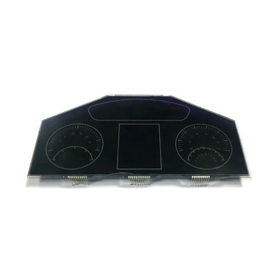 Pantalla LCD monocromática personalizada convertible 7 segmentos para velocímetro