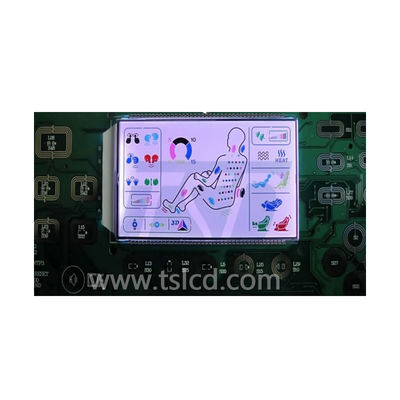 FSTN pantalla LCD personalizada, COF 7 segmentos con pantalla LED caminadora