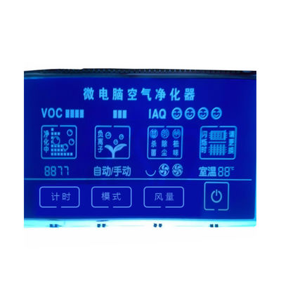 FSTN pantalla LCD personalizada, COF 7 segmentos con pantalla LED caminadora