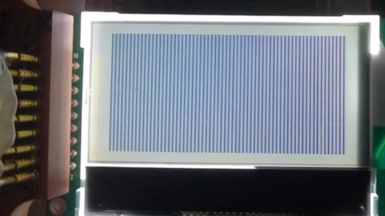 La exhibición 128x64 del LCD del DIENTE de Transflective puntea el interfaz de IC 8080 de la impulsión de ST7565R