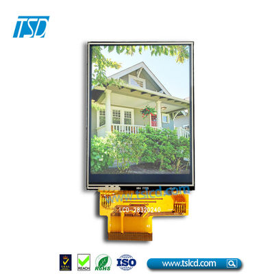 280cd/m2 exhibición de pantalla LCD de 2,8 pulgadas 240x320 con el interfaz de MCU