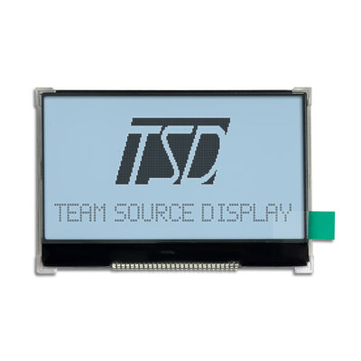 Módulo monocromático de la exhibición de pantalla LCD de 128x64 FSTN Transflective del gráfico positivo de encargo del DIENTE