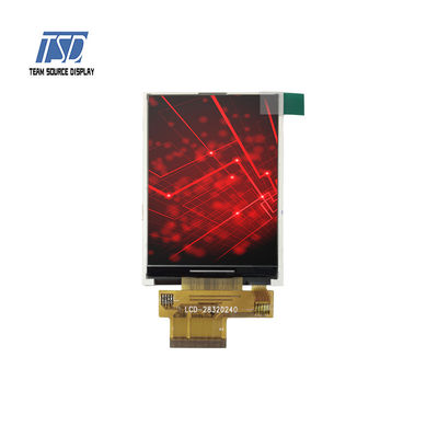 2,8 exhibición del interfaz ILI9341V IC TFT LCD de la resolución 280nits MCU de la pulgada 240x320