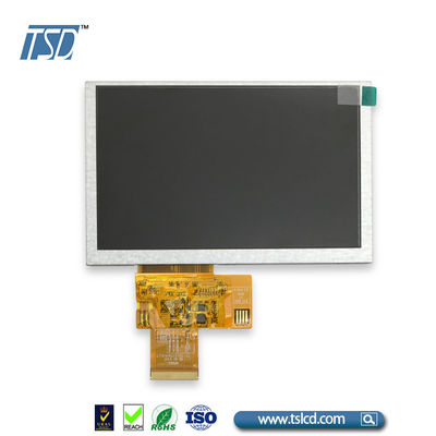 exhibición del interfaz IPS TFT LCD de 800xRGBx480 LVDS 5 pulgadas